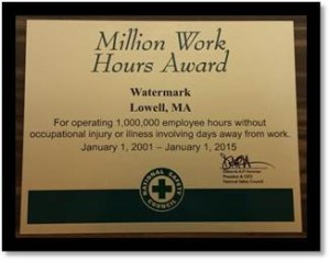 Million Work Hours Award